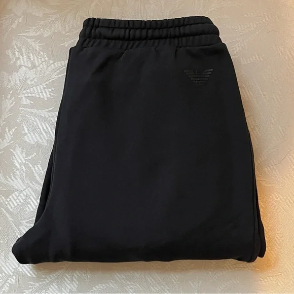 Emporio Armani Men Black Sweatpants (Size: M) - Picture 8 of 8